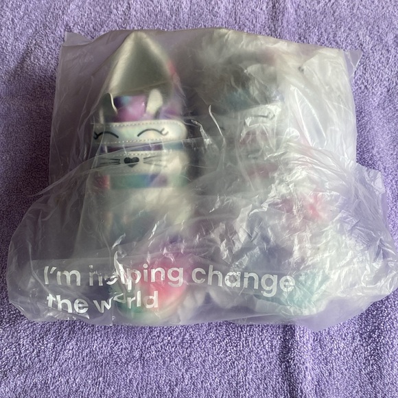 Fabkids Colorful Kids Light-Up velcro Sneakers Girls 3 - Picture 10 of 10